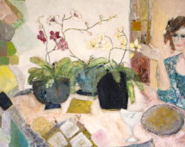 Rose et Orchid&eacute;es