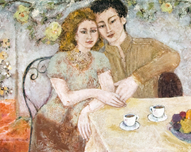 Sur la terrasse
