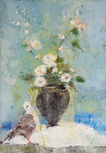 Le bouquet et l'oiseau