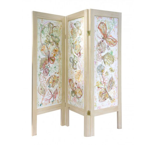 Paravent Jardin de fils